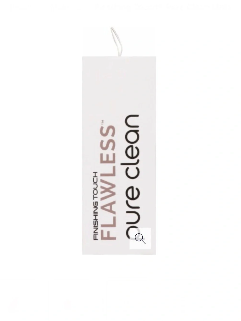 FINISHING TOUCH FLAWLESS PURE CLEAN MAKEUP REMOVER (NEW WITH TAGS)